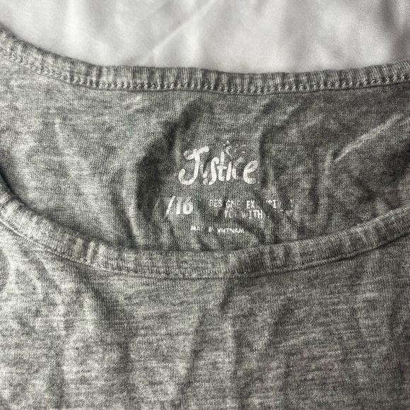 ✨Justice Gray Tank Top with Magical Animal Print - Picture 3 of 4